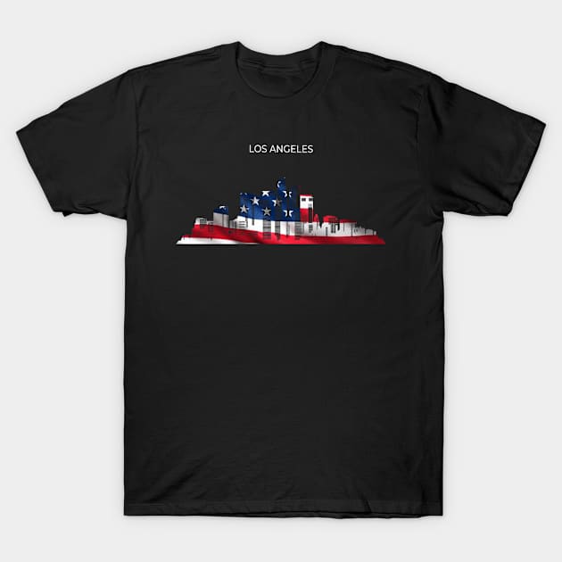 Great US City Los Angeles T-Shirt by gdimido